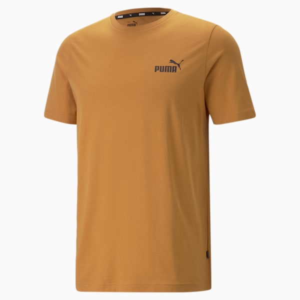 Small Logo Regular Fit Men's T-shirt, Desert Clay, extralarge-IND