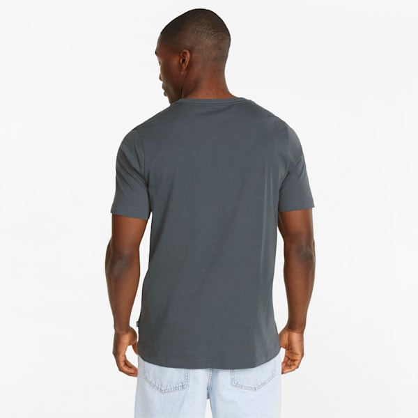 Essentials Small Logo Men's Tee, Dark Slate, extralarge-GBR