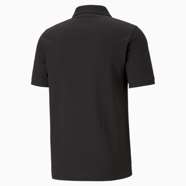 Essentials Pique Regular Fit Men's Polo Shirt, Puma Black, extralarge-IND