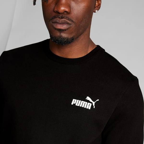 Essentials Small Logo Crew Neck Men s Sweatshirt PUMA