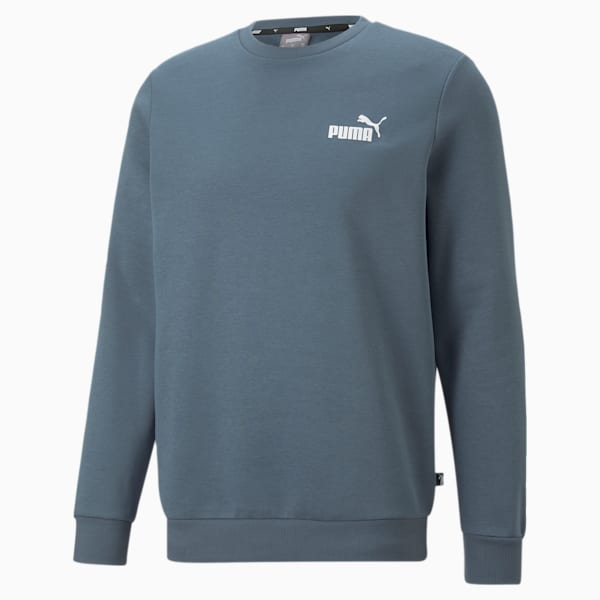 Essentials Small Logo Men's Sweatshirt, Evening Sky, extralarge-IND