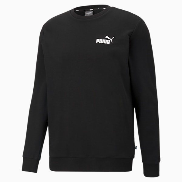 Small Logo Men's Sweatshirt, Puma Black, extralarge-IND