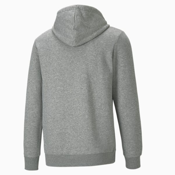 Big Logo Regular Fit Men's Hoodie, Medium Gray Heather, extralarge-IND