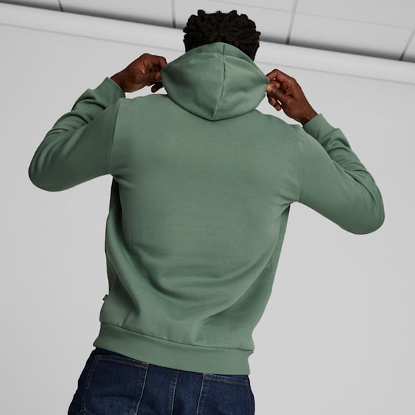 Sudadera con gorra con logotipo grande para hombre Essentials, Eucalyptus, extralarge