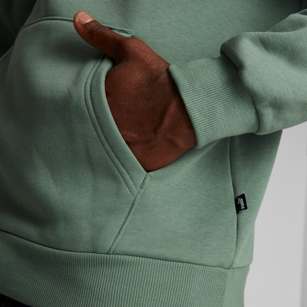 Sudadera con gorra con logotipo grande para hombre Essentials, Eucalyptus, extralarge