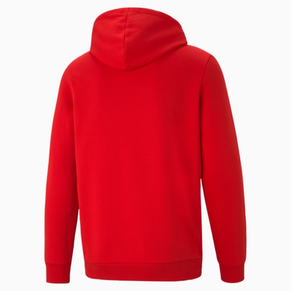 Essentials Small Logo Men's Hoodie, High Risk Red, extralarge