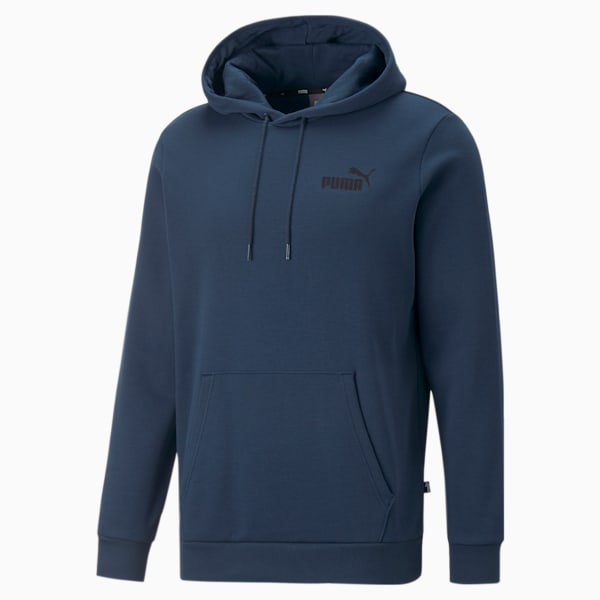 Essentials Small Logo Men's Hoodie, Marine Blue, extralarge