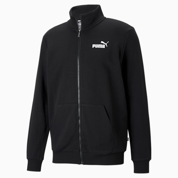 Men's Regular Fit Track Jacket, Puma Black, extralarge-IDN