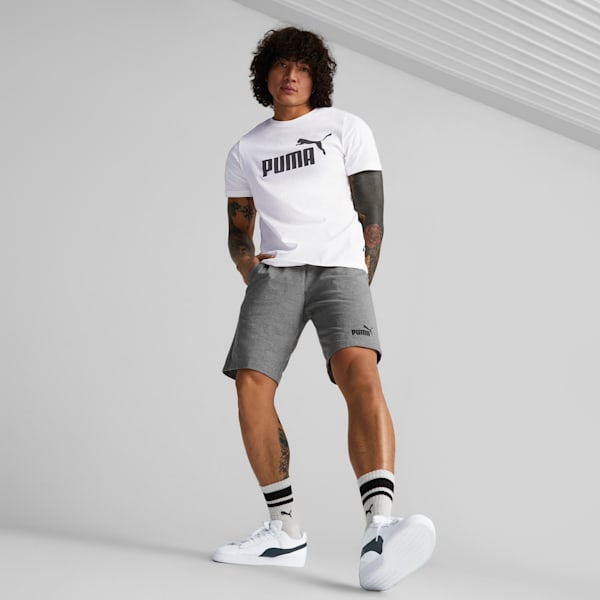 Essentials Jersey Men's Shorts, Medium Gray Heather, extralarge-GBR