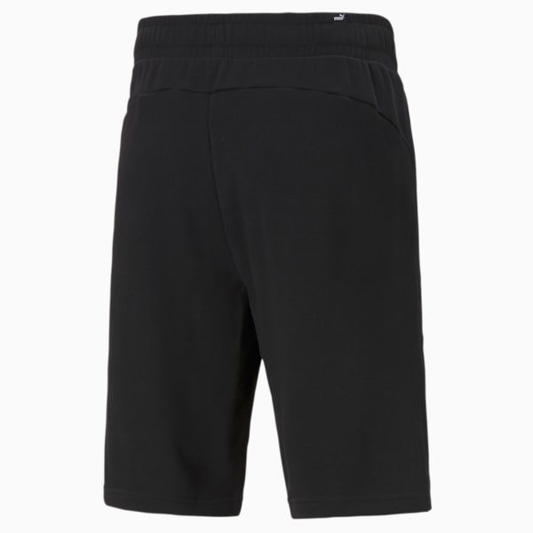 Men's Regular Fit Knitted Shorts, Puma Black, extralarge-AUS