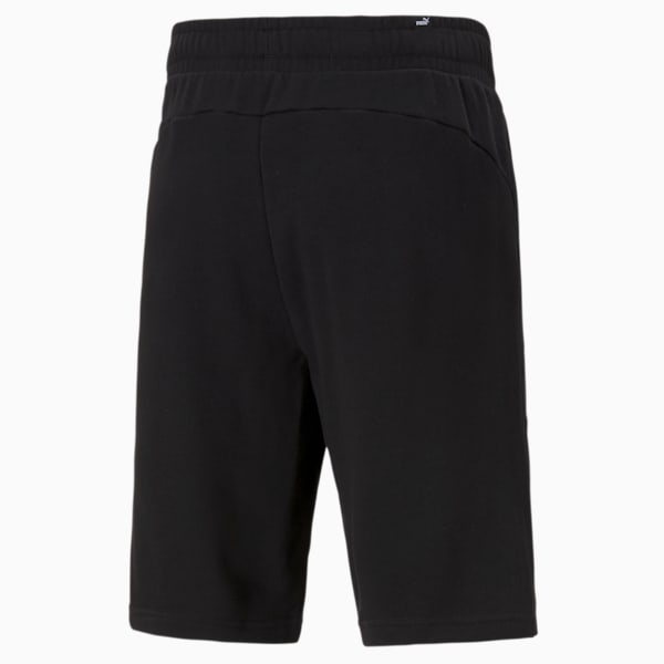Essentials Regular Fit Knitted Men's Shorts, Puma Black, extralarge-IND