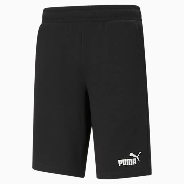 Men's Regular Fit Knitted Shorts, Puma Black, extralarge-AUS