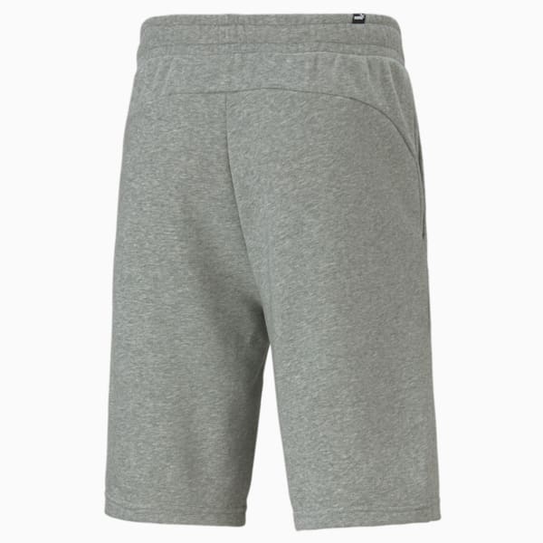 Men's Regular Fit Knitted Shorts, Medium Gray Heather, extralarge-AUS