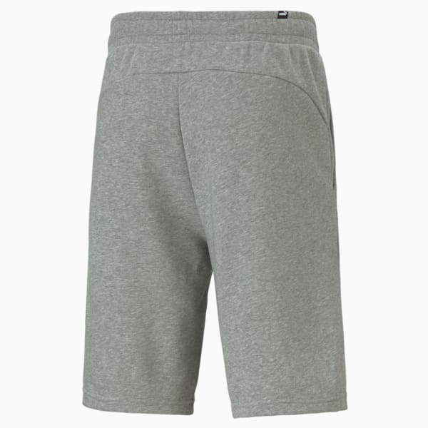 Shorts Essentials para hombre, Medium Gray Heather, extralarge