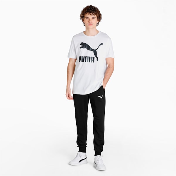 Essentials Logo Regular Fit Knitted Men's Sweat Pants | PUMA