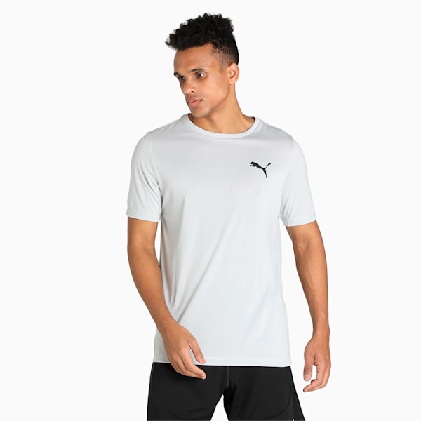 Active Small Logo Regular Fit Men's T-shirt | PUMA