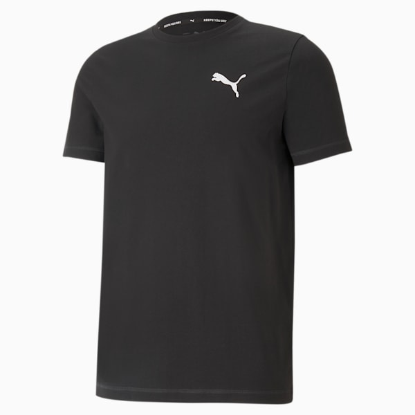 Active Soft Men's Regular Fit T-shirt, Puma Black, extralarge-IND