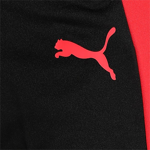 Active Tricot Men's Slim Fit Sweat Pants, Puma Black-Ribbon Red, extralarge-IND