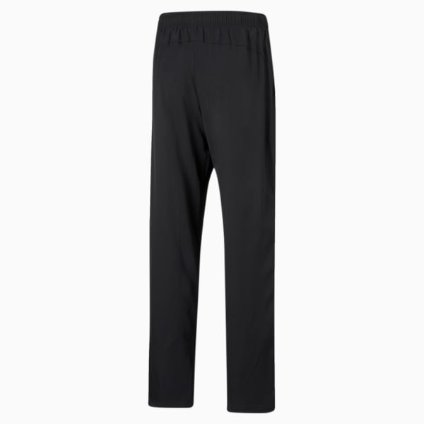 Active Woven Men's Regular Sweat Pants, Puma Black, extralarge-IND