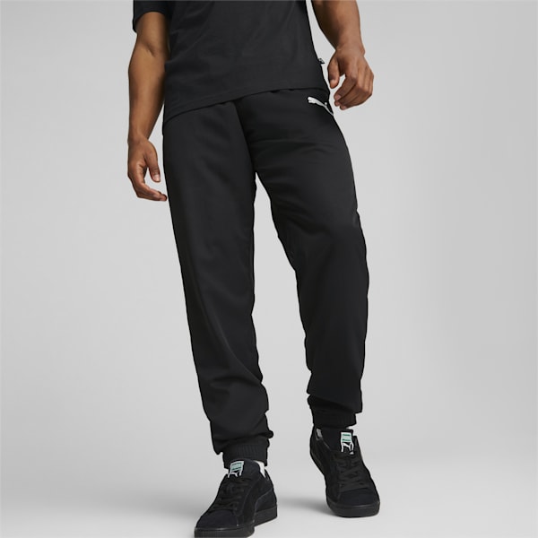 Active Woven Regular Fit Men's Pants, Puma Black, extralarge-AUS