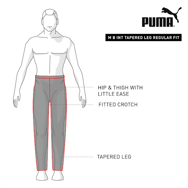Active Woven 3/4 Regular Fit Men's Sweat Pants, Peacoat, extralarge-IND