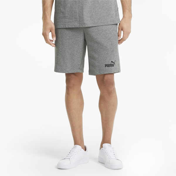 Men's Slim Fit Shorts, Medium Gray Heather, extralarge-IND