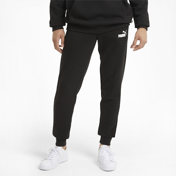 Men's Slim Fit Trackpants, Puma Black, extralarge-IND