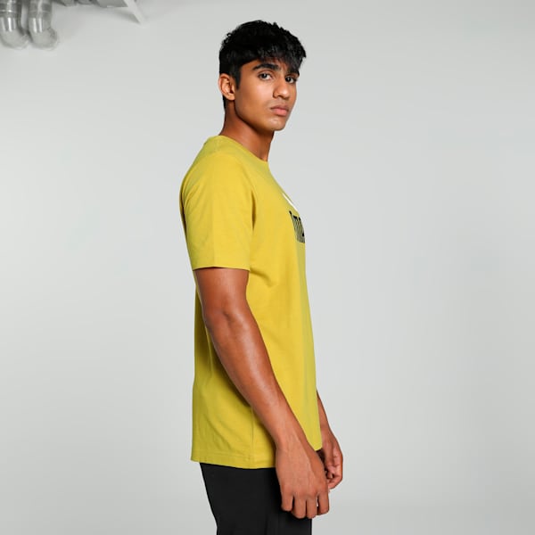 Logo Men's T-shirt, Golden Fog, extralarge-IND