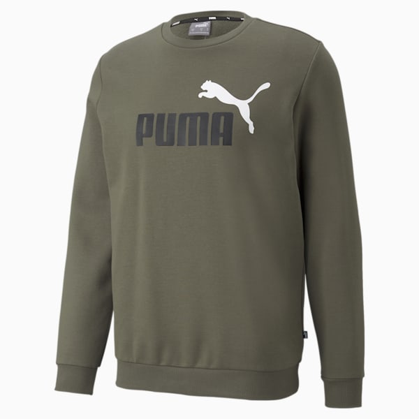 Big Logo Men's Sweatshirt, Grape Leaf, extralarge-IND