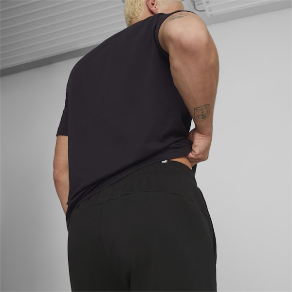 Two-Tone Men's Shorts, PUMA Black-puma white, extralarge-IND