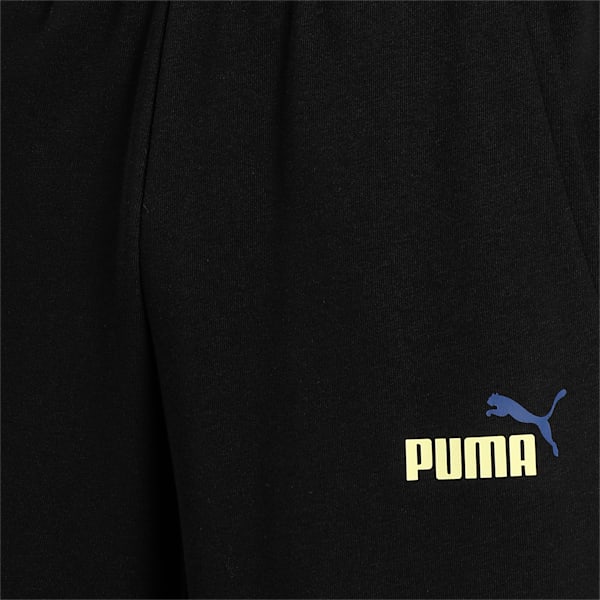 ESS+ 2 Col Logo Pants, Puma Black