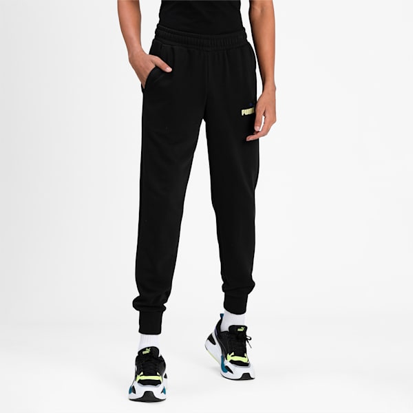 ESS+ 2 Col Logo Pants | PUMA