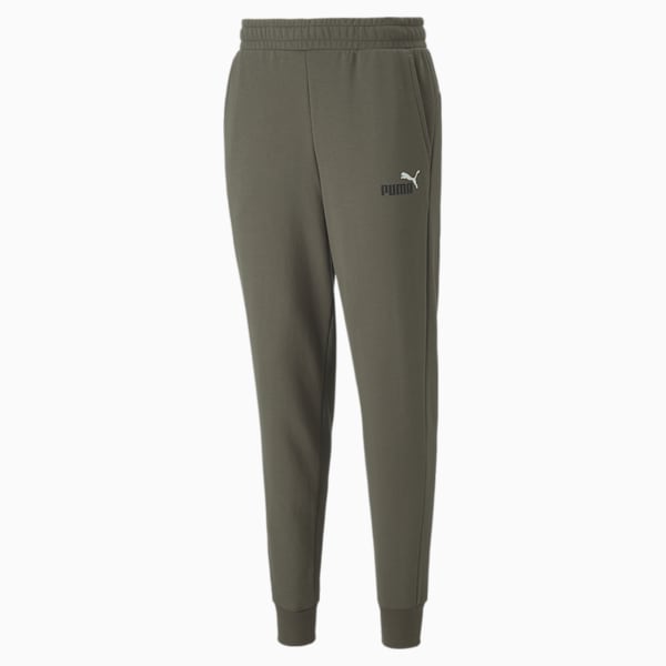 Two-Tone Logo Men's Pants, Grape Leaf, extralarge-IND