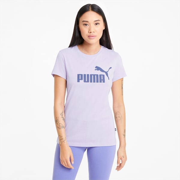 Essentials Logo Tee Women, Light Lavender, extralarge