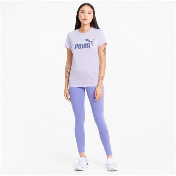 Essentials Logo Tee Women, Light Lavender, extralarge