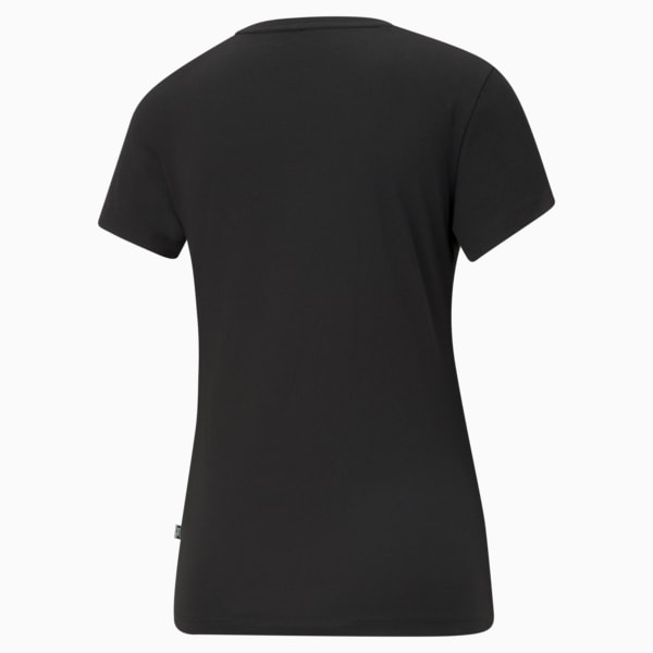 Essentials Small Logo Women's Tee, Puma Black, extralarge