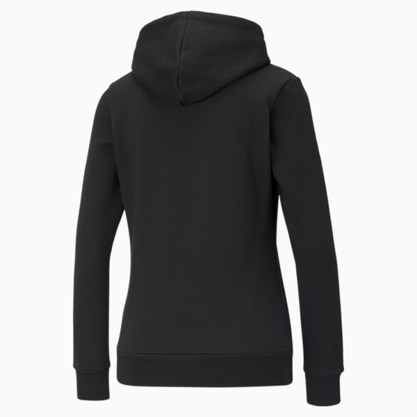 Logo Women's Hoodie, Puma Black, extralarge-AUS