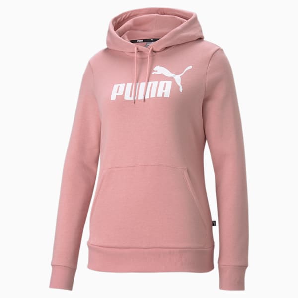 Essentials Logo Women's Hoodie, Bridal Rose, extralarge-IND