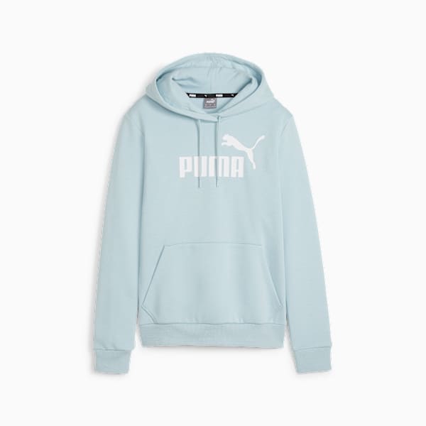 Essentials Logo FL Hoodie Women, Turquoise Surf, extralarge-GBR