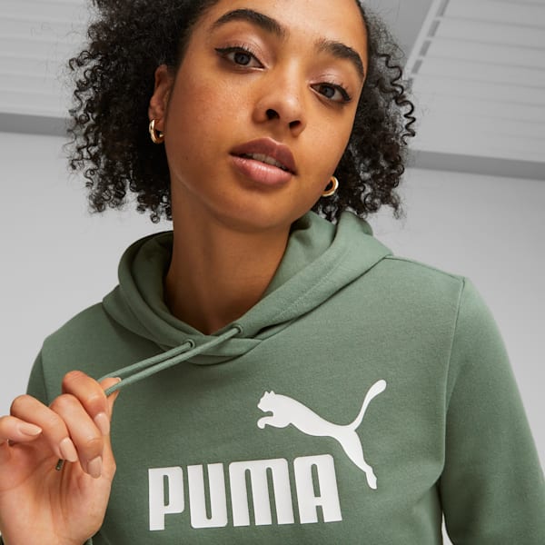 Essentials Women\'s Full-Length Logo Hoodie PUMA 