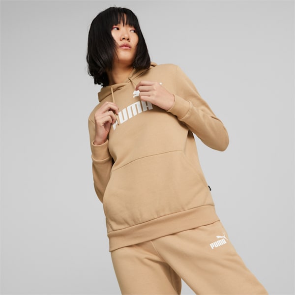 Essentials Logo FL Women's Hoodie, Dusty Tan, extralarge-GBR