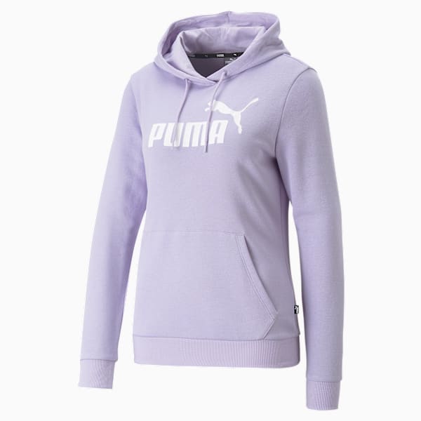 Essentials Big Logo Women's Hoodie, Vivid Violet, extralarge