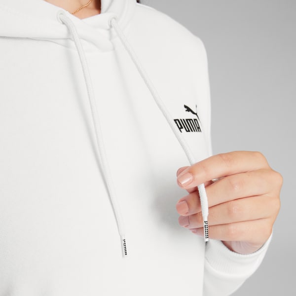 Essentials Small Logo Women's Hoodie, Puma White, extralarge