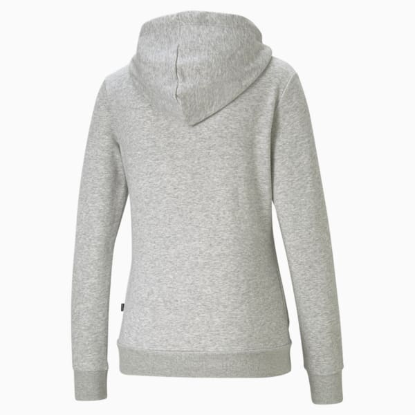 Essentials Full-Zip Regular Fit Women's Hoodie, Light Gray Heather-CAT, extralarge-IND