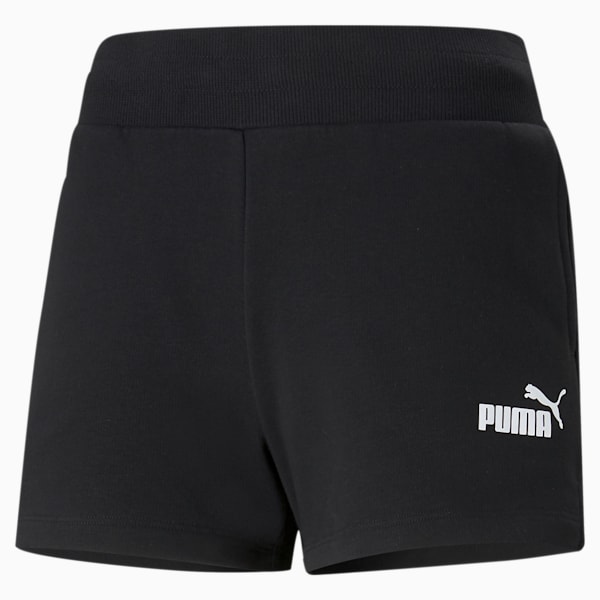 Essentials Women's Sweat Shorts, Puma Black