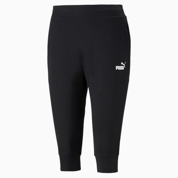 Essentials Capri Women's Sweatpants, Puma Black, extralarge