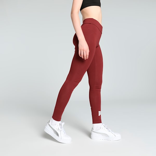 Logo Women's Tights, Intense Red, extralarge-IND