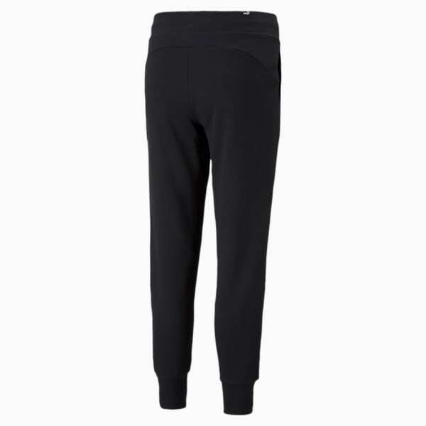 Women's Mid-Rise Sweat Pants, Puma Black, extralarge-AUS