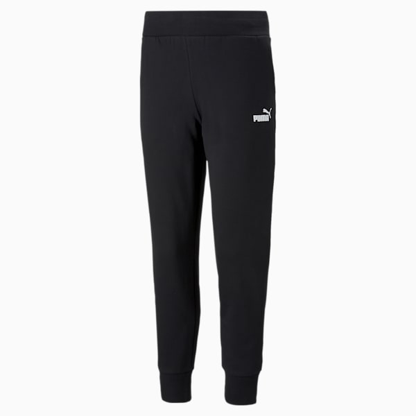 Women's Mid-Rise Sweat Pants, Puma Black, extralarge-IND