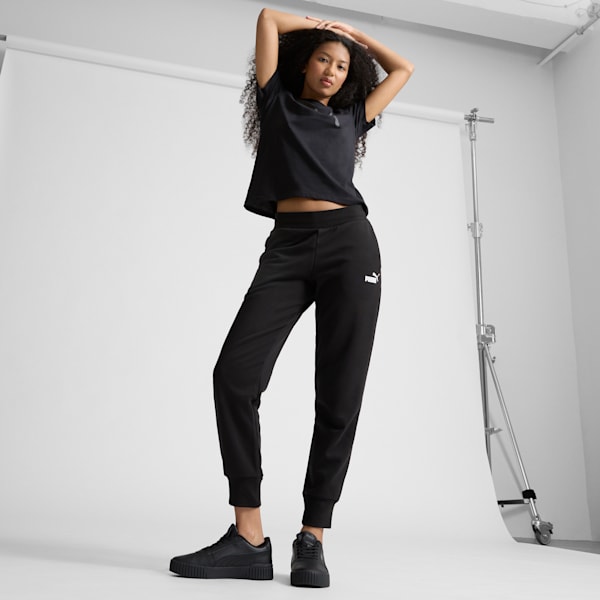 Essentials Women's Sweatpants, Puma Black, extralarge